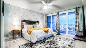 Kondominium, 3 kamar tidur, balkon, pemandangan danau (534) | 1 kamar tidur, didekorasi berbeda-beda, dan setrika/meja setrika