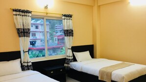 Family Double or Twin Room, Non Smoking, Lake View | Desk, soundproofing, iron/ironing board, WiFi (free) - Golden Lake (Pokhara)