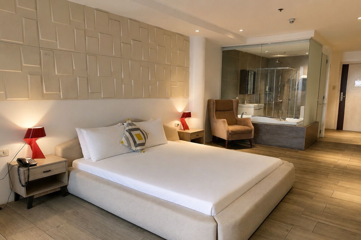 Luxe kamer | Luxe beddengoed, een kluis op de kamer, gratis wifi, beddengoed
