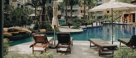 グランド ダブルルーム 1 ベッドルーム | バルコニーからの眺望