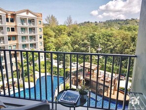 Kamar Deluks, 1 kamar tidur | Pemandangan balkon