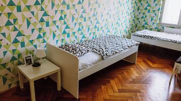 Single Room, Shared Bathroom | Bed sheets