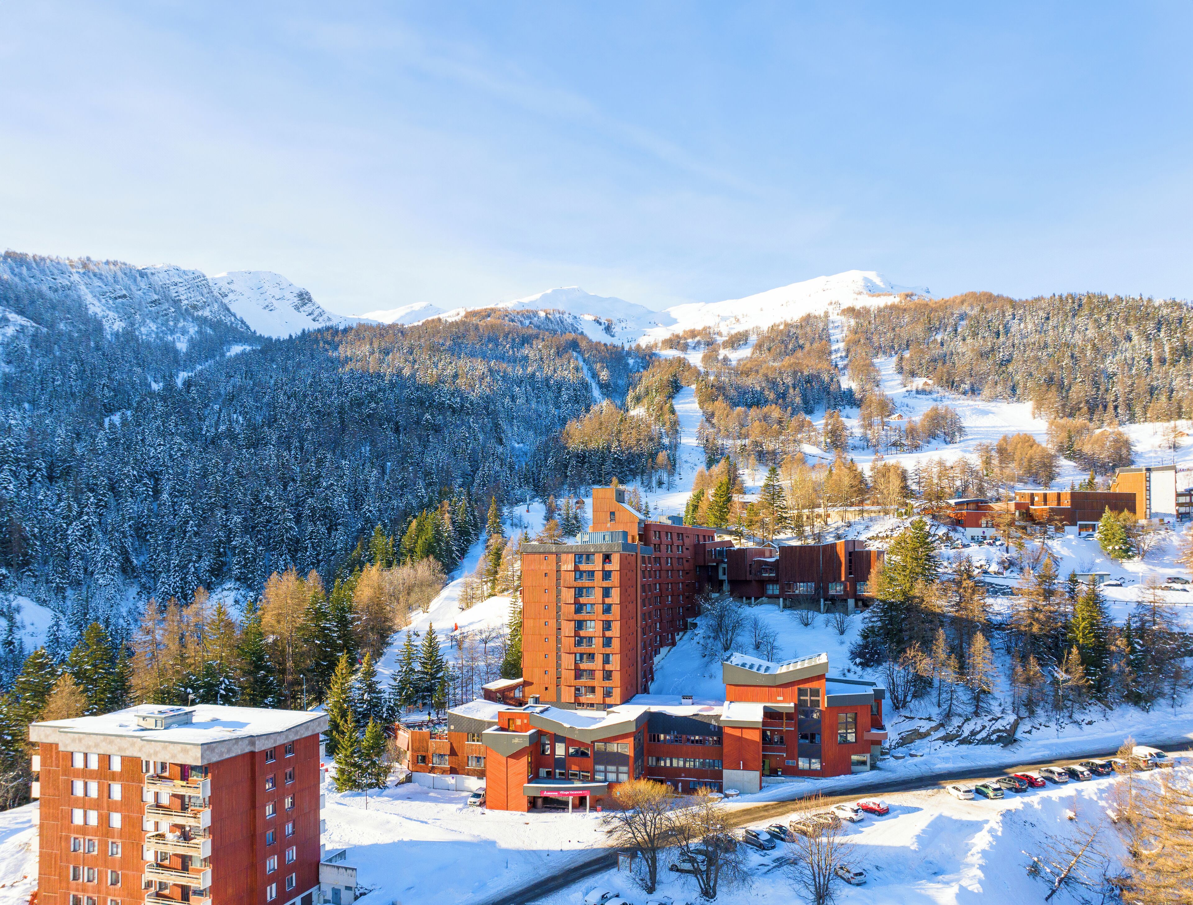 Façade de l’hébergement