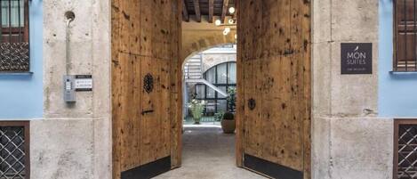 Façade de l’hébergement