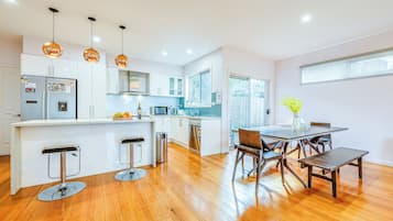 Luxury 3 Bedroom Villa | Private kitchen | Fridge, coffee/tea maker, electric kettle, highchair