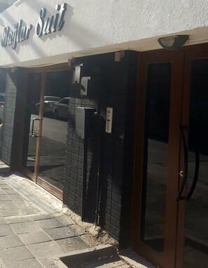 Fassade der Unterkunft