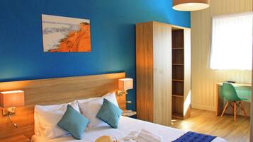 Strykjärn/strykbräda, gratis wi-fi och sängkläder