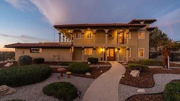 Chalet Premium, salle de bains attenante, vue vignoble (Hacienda de Suenos) | Vue depuis l’hébergement