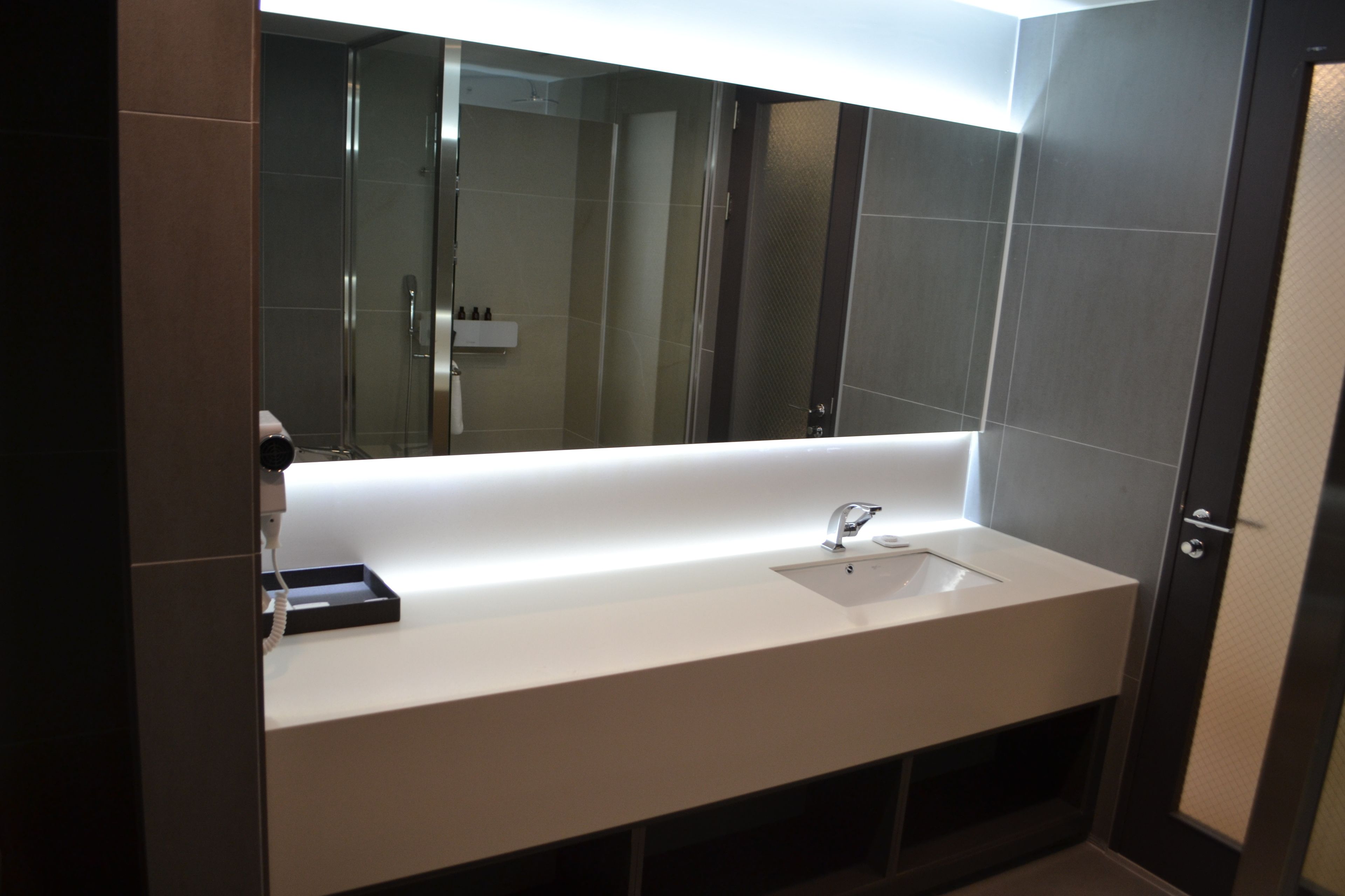 free toiletries, hair dryer, slippers, bidet