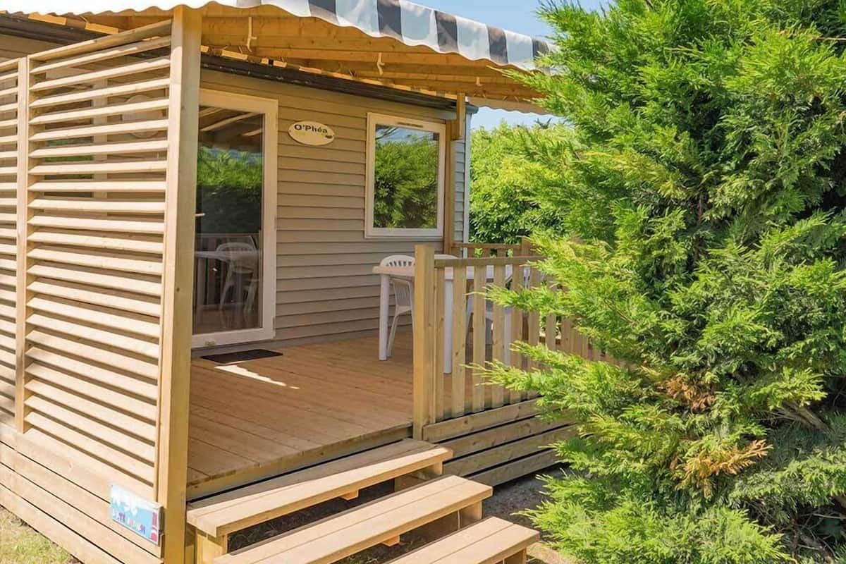 Romantic Mobile Home | Terrace/patio