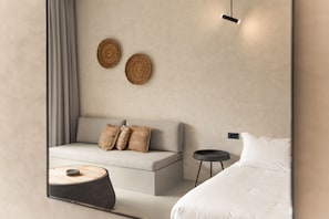 Premium bedding, minibar, in-room safe, individually decorated - Monastery Estate Mountain Retreat (Kantanos-Selino)
