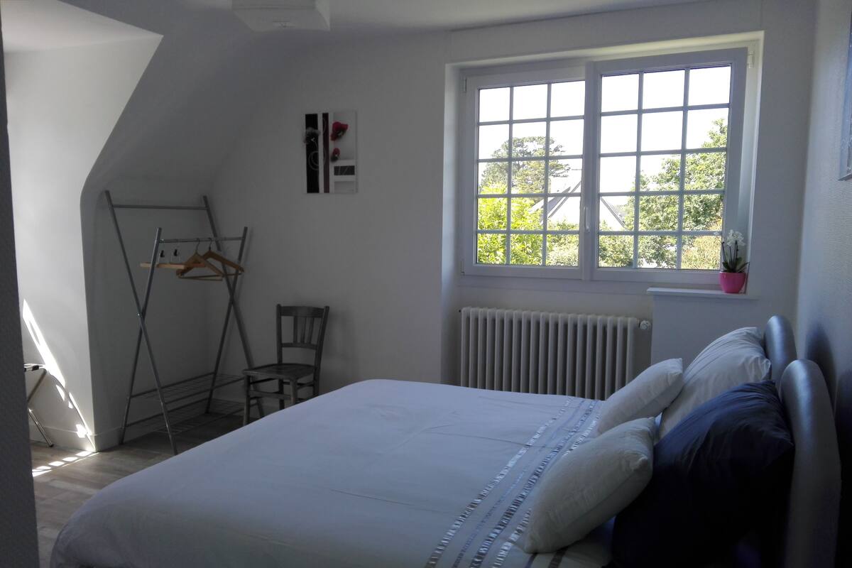 Premium bedding, pillow-top beds, individually decorated