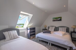 Premium bedding, pillow-top beds, individually decorated