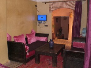 Zona de estar del vestíbulo