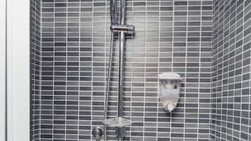 Luxury Studio Suite, Kitchenette | Bathroom | Shower, free toiletries, hair dryer, slippers