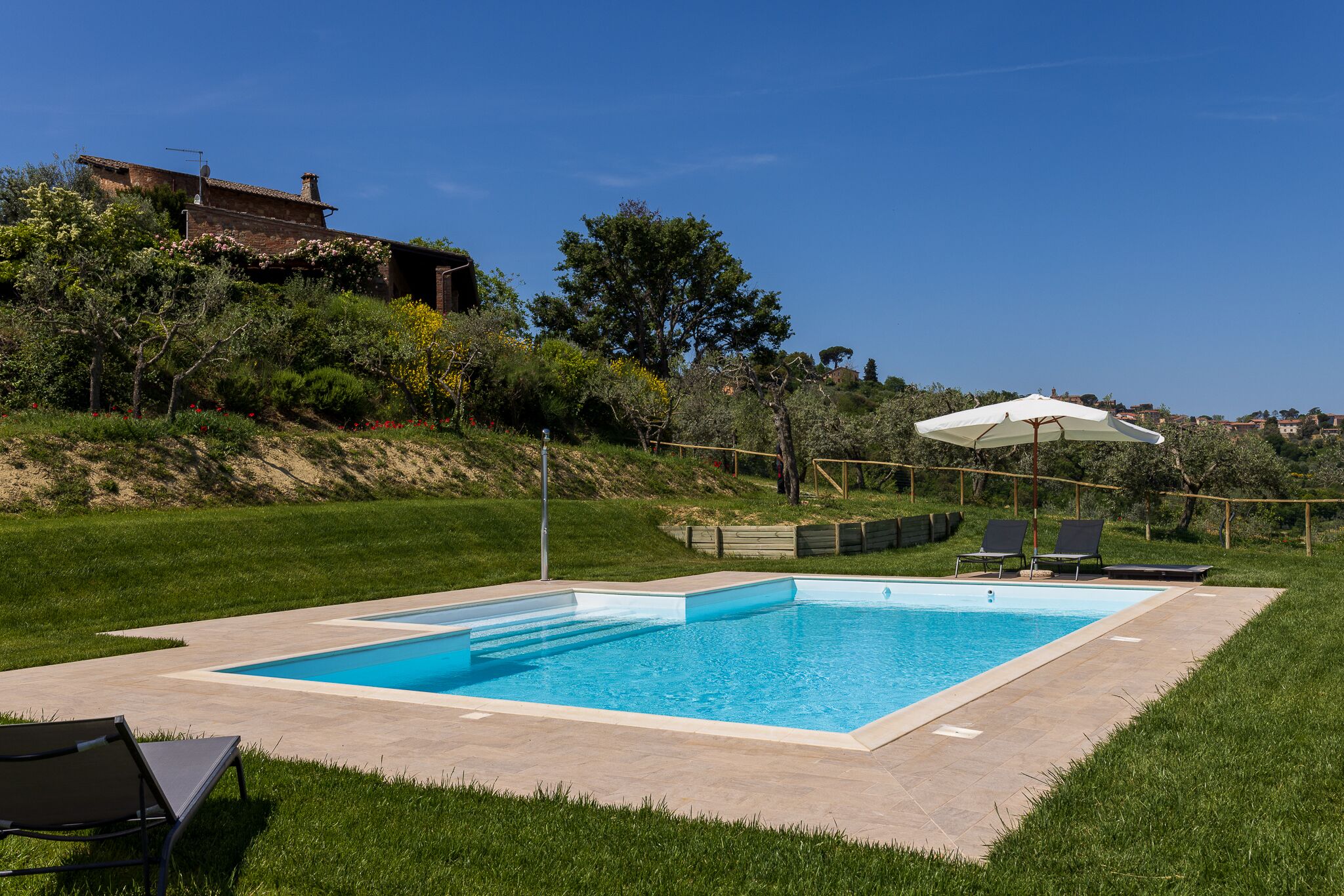 Seasonal outdoor pool