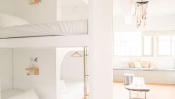 Free WiFi, bed sheets