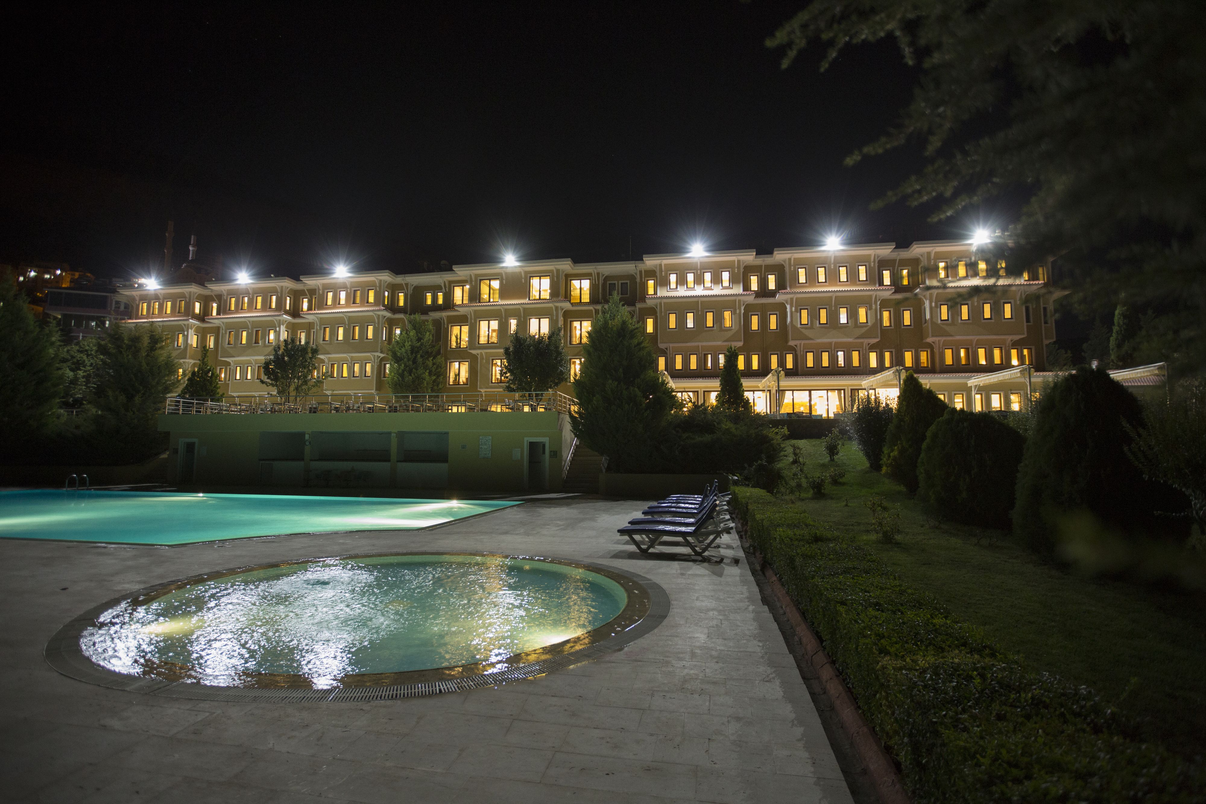 front of property – evening/night