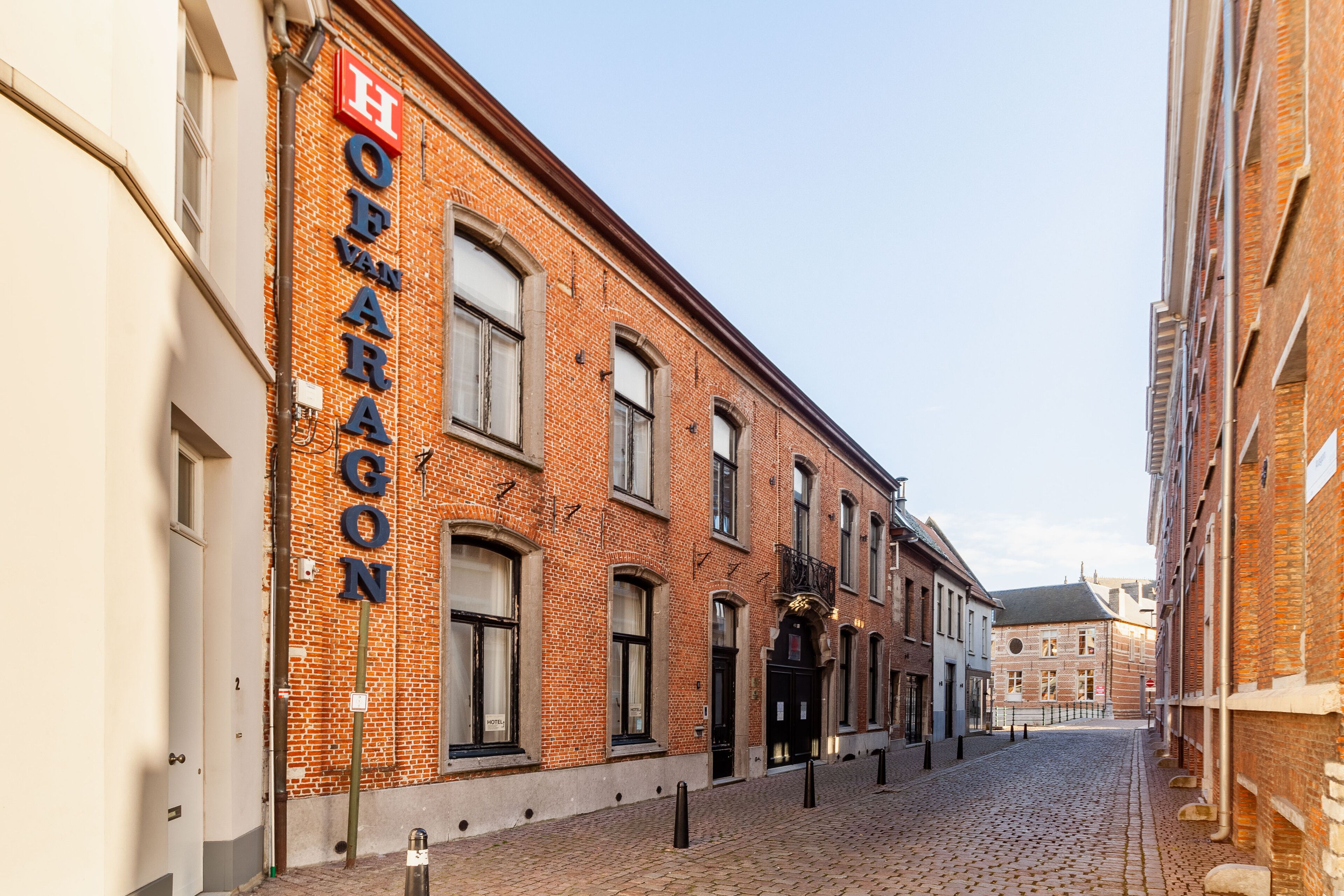 Fassade der Unterkunft