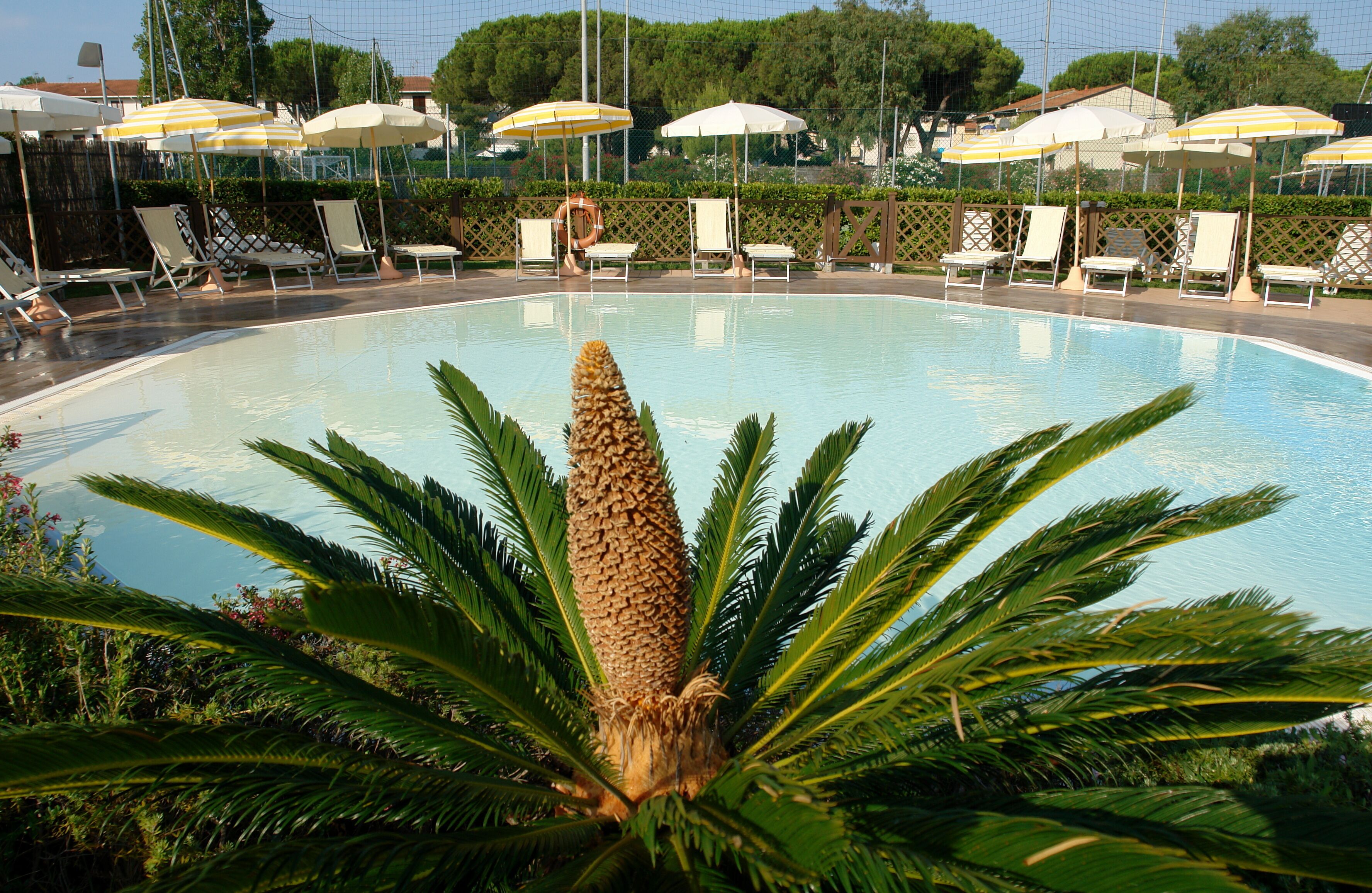 2 Außenpools, Liegestühle