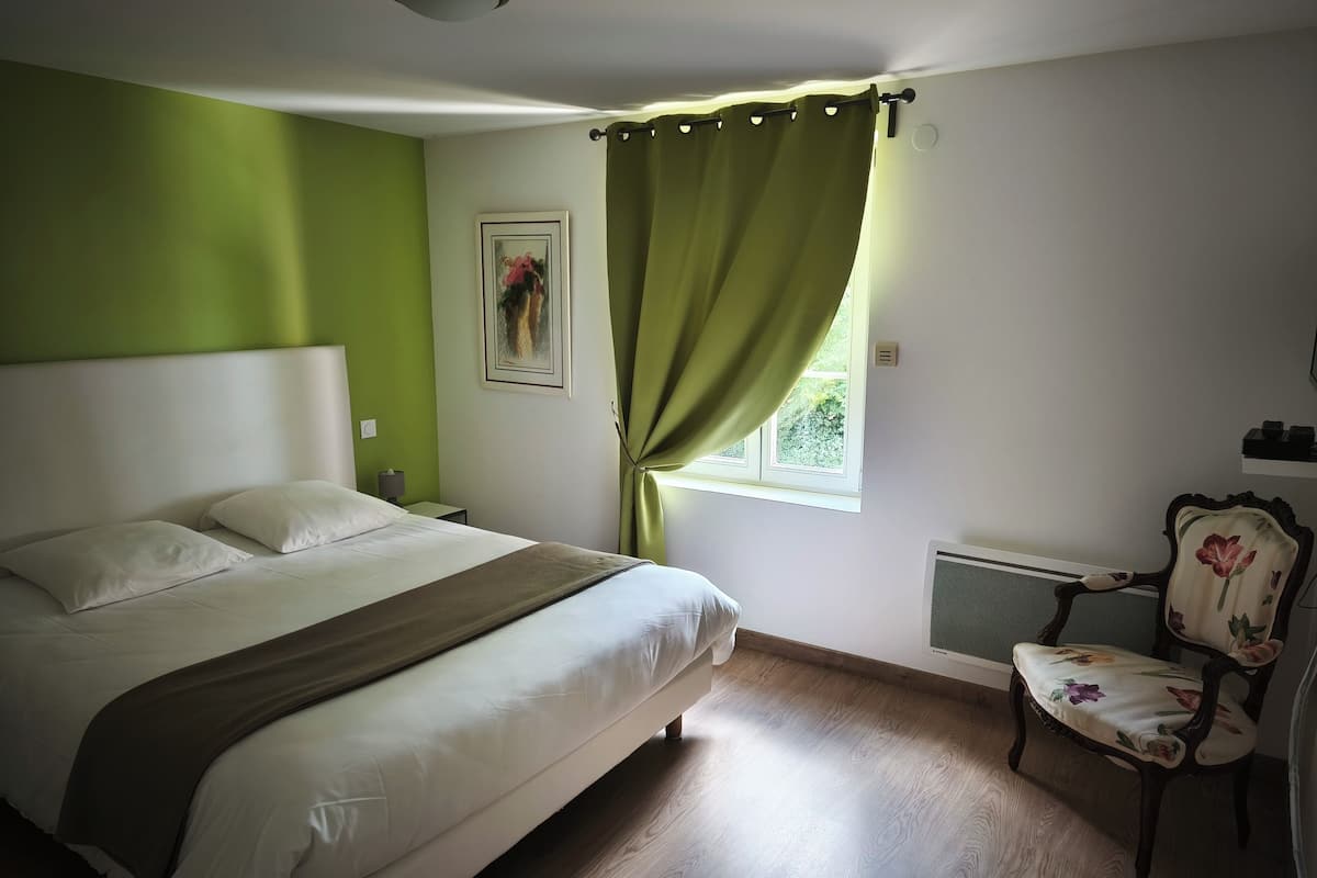 Double Room (Jade) | 1 soveværelse, premium-sengetøj, senge med madrasser af memory foam