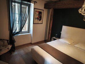 Double Room (Azurite) | 1 habitación, ropa de cama de alta calidad y camas con efecto memoria 