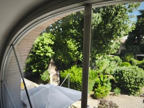 Vue sur le jardin
