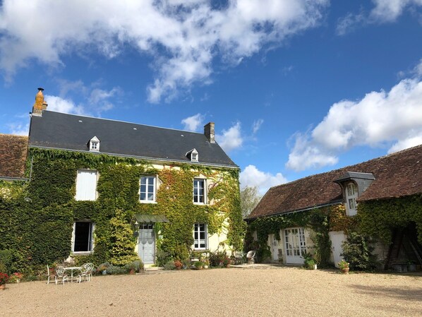 Façade de l’hébergement