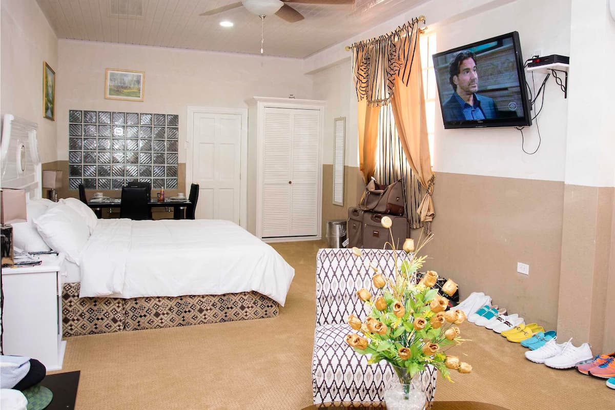 1 habitación, sábanas de algodón egipcio y ropa de cama de alta calidad