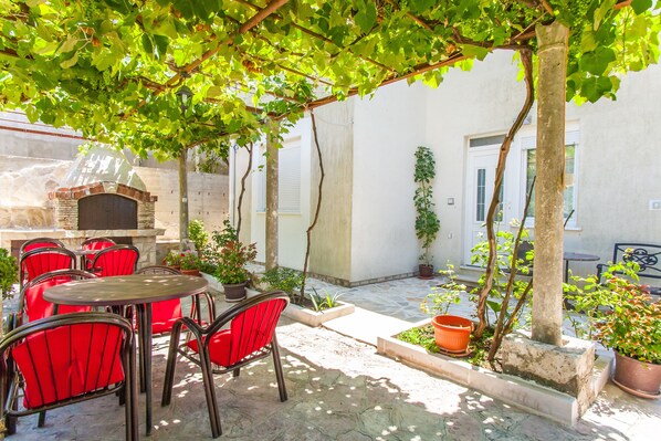 Entrada de la propiedad