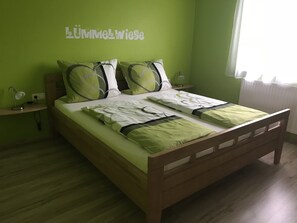 Szoba, 2 hálószobával (Ferienwohnung 1) | Hipoallergén ágynemű, ingyenes wifi és ágynemű
