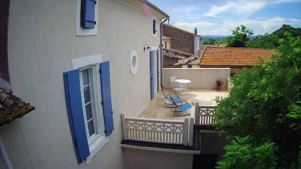 Chambre Double Standard, salle de bains attenante (d. No4 Chambre) | Terrasse/Patio