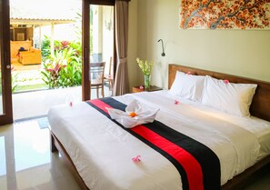 Dobbeltrom – deluxe, ikke-røyk | Skrivebord, lydisolert, strykejern/-brett og wi-fi (inkludert)