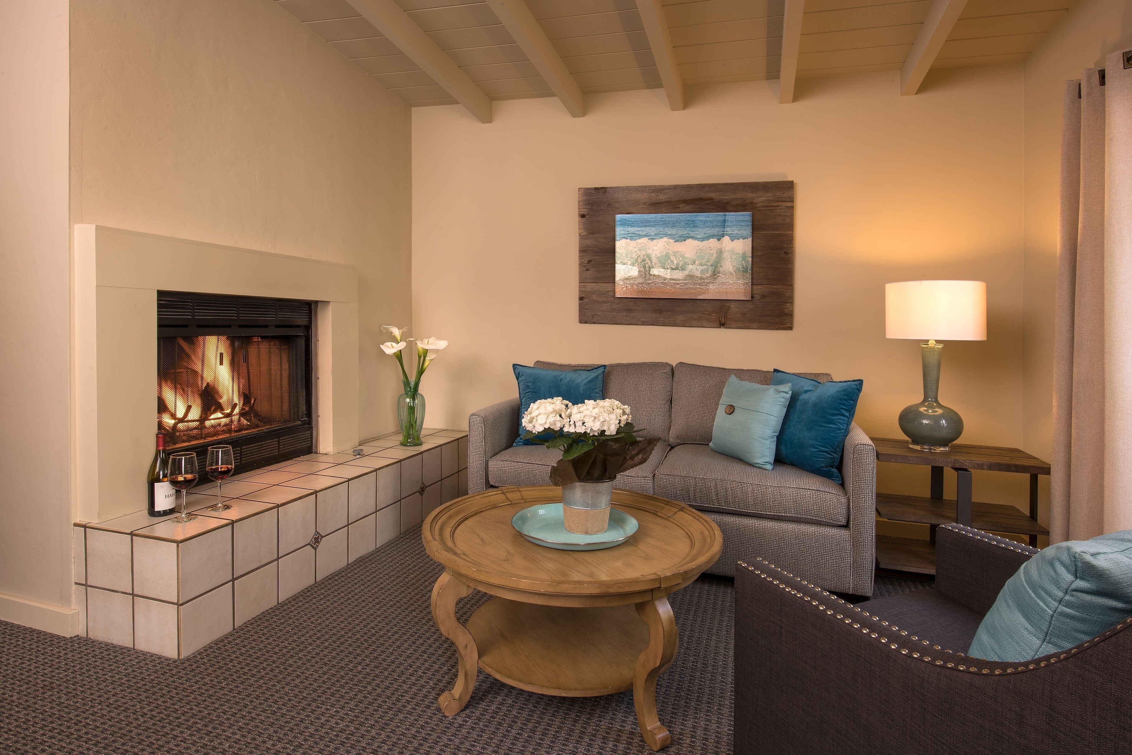 华丽套房, 1 张特大床 | 埃及棉床单、高档床上用品、羽绒被、泰普尔床垫