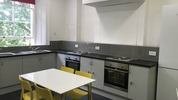 Shared fridge, microwave