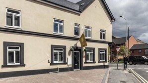 Voorkant van accommodatie