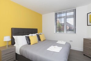 Apartment | Bügeleisen/Bügelbrett, kostenloses WLAN, Bettwäsche