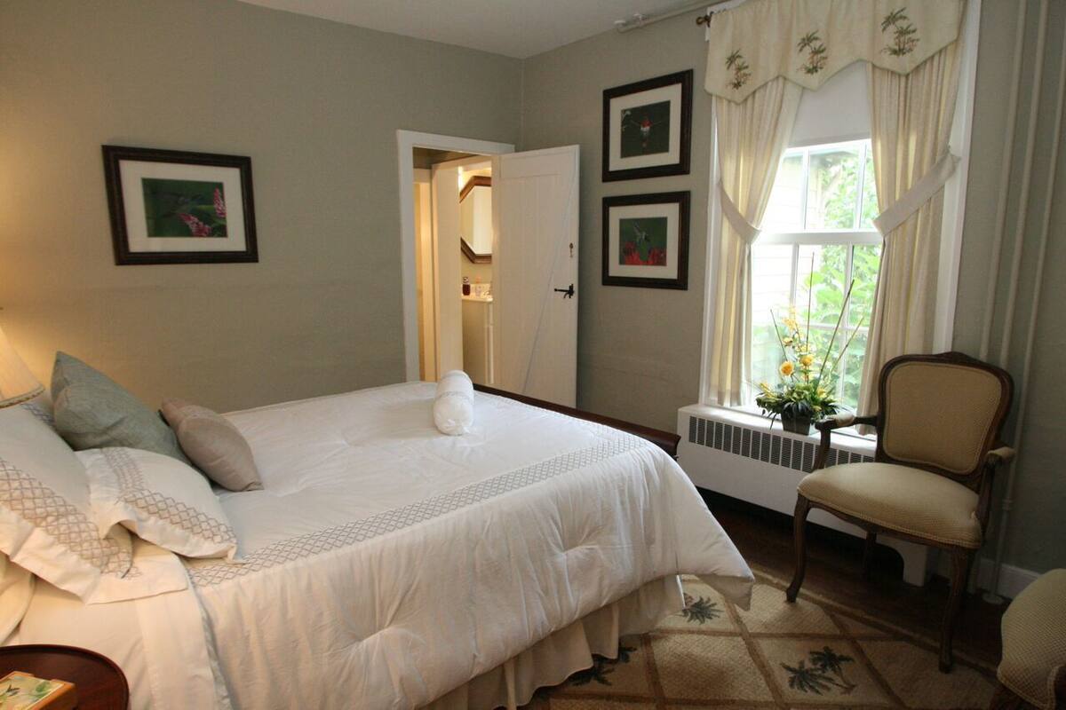Blackout curtains, iron/ironing board (on request), free WiFi