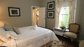 Blackout curtains, iron/ironing board, free WiFi, bed sheets