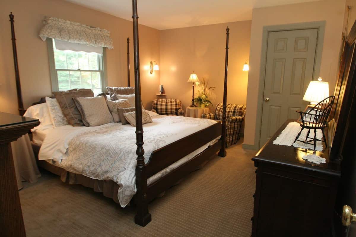Blackout curtains, iron/ironing board (on request), free WiFi