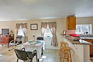 Apartment, 1 Bedroom | Living area | Plasma TV