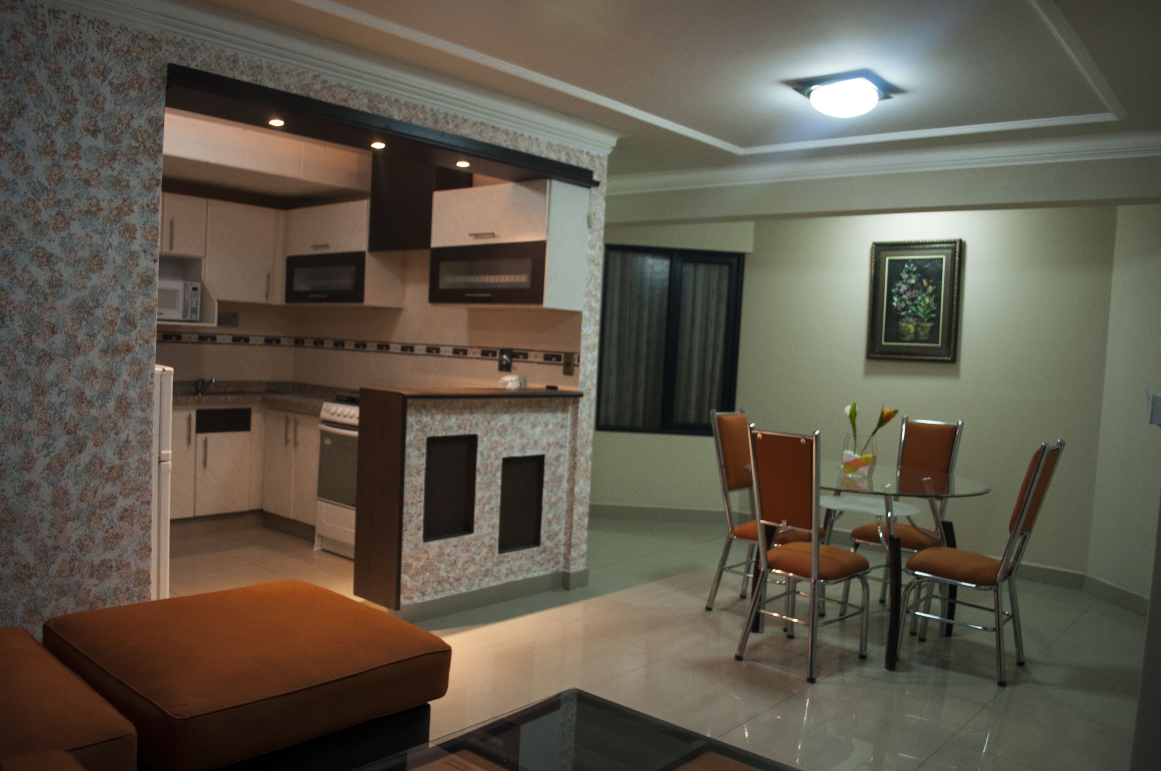 Panoramic Apartment, 3 Bedrooms, Balcony, City View | Living area | 30-inch flat-screen TV with cable channels, TV