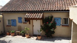 Entrada da propriedade