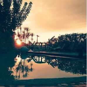 Seasonal outdoor pool