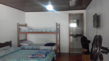 1 habitación y ropa de cama
