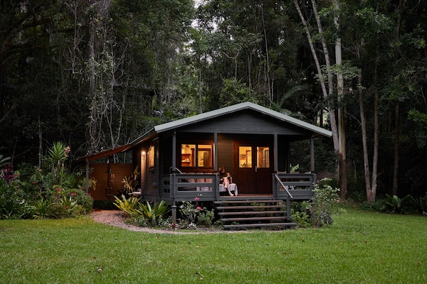 Dusk at the Black Cabin