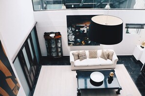 TV, fireplace - Modern, NEW and Fully Equipped Centrical Apt in Reforma/Lomas (Lomas de Bezares)