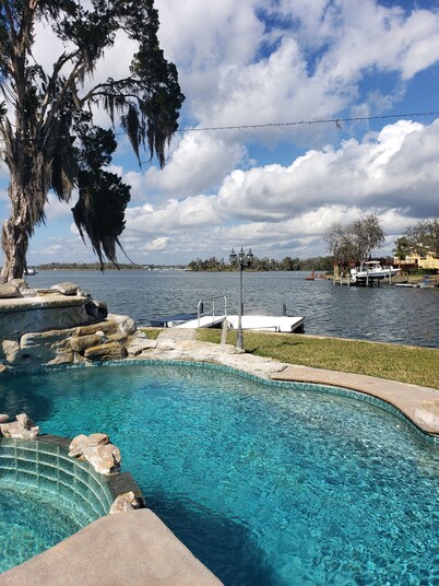 Gunter's Paradise Retreat.   Pool paddle boards and kayaks!