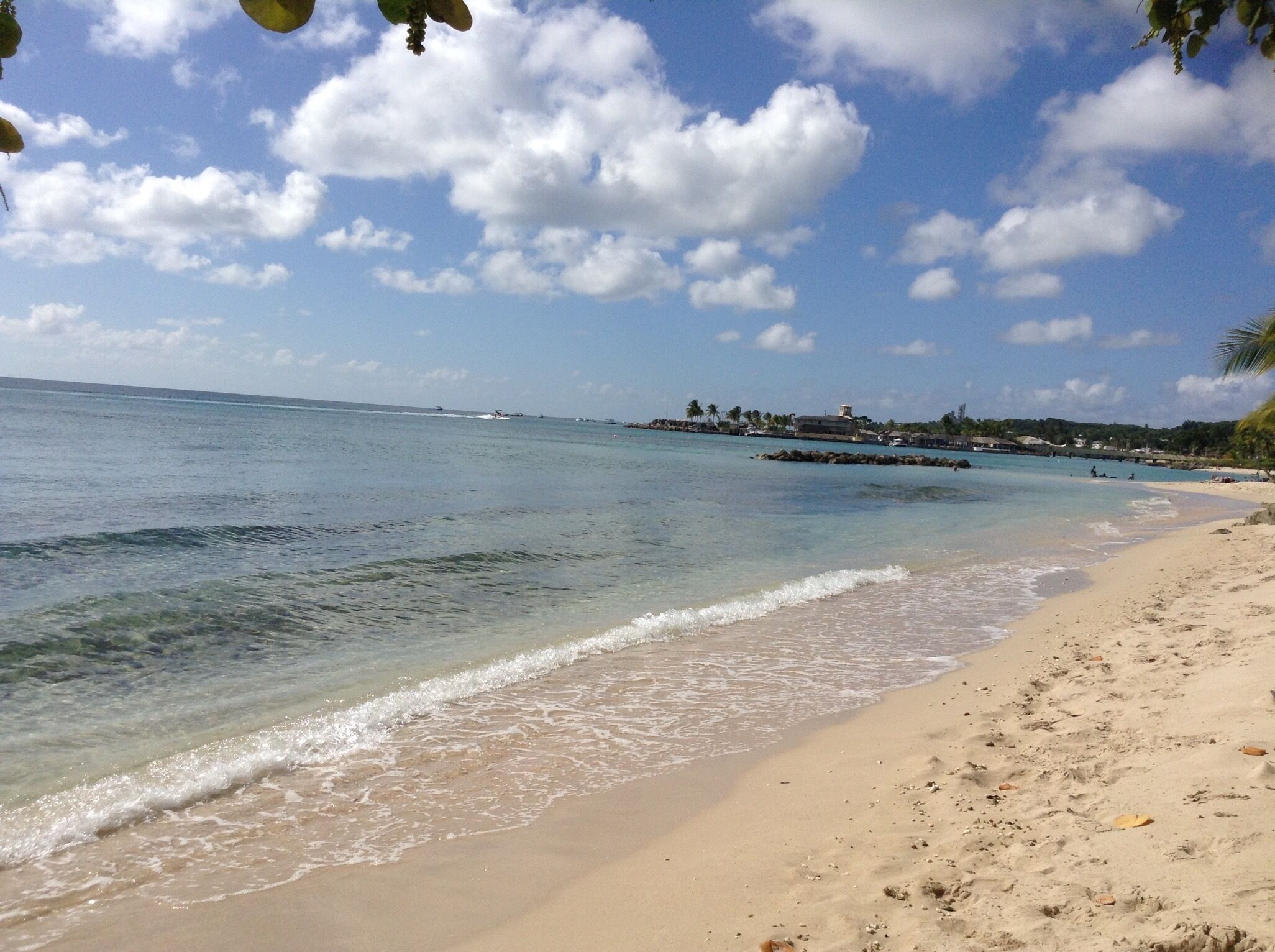 On the beach, sun loungers, beach towels