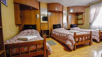 Standard Triple Room, Non Smoking, Private Bathroom | Free WiFi, bed sheets